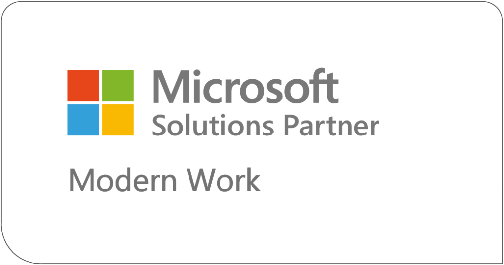 Microsoft Solutions Partner for Modern Work